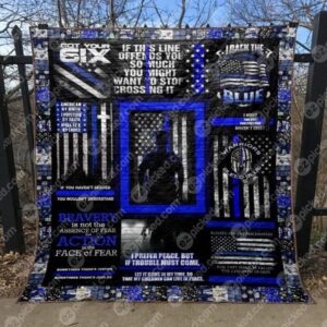 Blue Protector Quilt Blanket Yhl3  Quilt